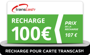 Recharge pour care Transcash 100€