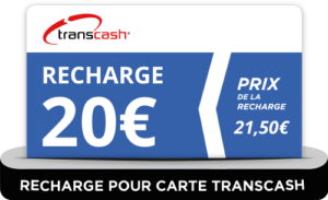 Recharge pour care Transcash 20€